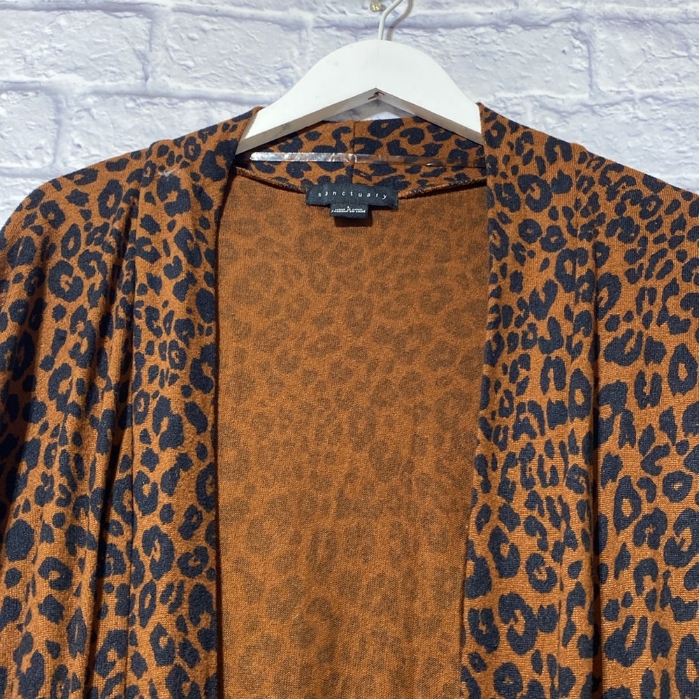Sanctuary long cardigan animal print - Picture 3 of 9